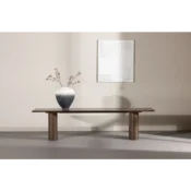 Venture Design Jedilna klop Olivia 40x180x45 cm rjava