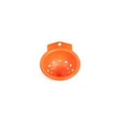 BENELUX Gnezdo sa drzacem, Plasticno, 11.5x5.5 cm, Crveno