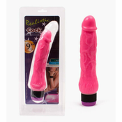 vibracijski penis Realistic Cock Pink