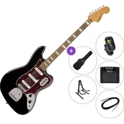 Fender Squier Classic Vibe Bass VI IL SET 2 Black 6 žicana bas gitara