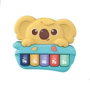Otroška klaviatura Koala Rumena