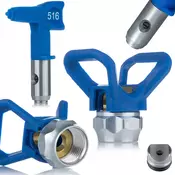 Rosfix Set Sprayset Profflp 516 Šoba – Niskotlačna Softflow Tehnologija, 25 Cm Širina, Nadomestni Del Za Airless Brizgalno Napravo Graco RAC X, (5000211776)