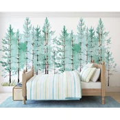 Wallity Tapete za zid MDK-00107, 100x100 cm, Šarena
