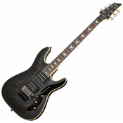 Schecter OMEN EXTREME 6 FR See Thru Black
