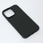 TERACELL Silikonska maska za iPhone 14 Pro Max 6.7 Skin mat-crna