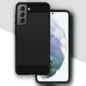 Infostyle Silikonski ovitek carbon za Samsung Galaxy S22 Plus - Črna Črna/TPU silikon