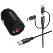 ProUser ProUser avtomobilski polnilnik USB polnilni port, (20432711)