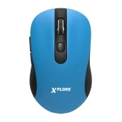 Opticki bežicni miš sa USB nano prikljuckom plavi XP1226 Xplore
