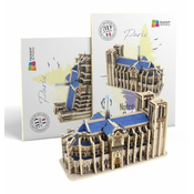 NiXiM Lesena 3D sestavljanka - Katedrala Notre Dame