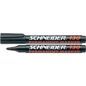 Schneider Obstojni marker Schneider 130, 113001, debljina crte 1-3 mm, okrugli oblik vrha, crni