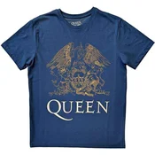 Queen Crest Denim Blue M Majica