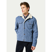 Wrangler Jeans jakna 112357214 Modra Regular Fit