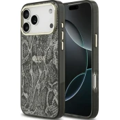 Maska Guess Python Pattern MagSafe za iPhone 17 Pro Max crna