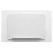 Nobo steklena tabla Diamond 67,7x38,1cm, bela