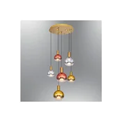 Opviq luster Luccas 2848-6A-20, LED 47 W, zlatni