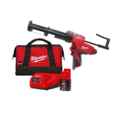 MILWAUKEE M12 PCG 310C-201B Akumulatorska pištola za kartuše 310ml (1x 2,0 Ah + polnilnik + torba)