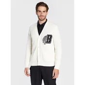 Baldessarini Pletena jopica Kashcot B4 60020/000/5107 Bela Regular Fit