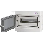 ETI Nadometna razdelilna omarica ECH-12PT 12 modulov prozorna vrata IP65 1500V DC PV
