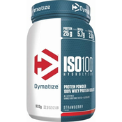 Dymatize ISO 100 hidrolizirani izolat proteina sirutke, 932 g - Strawberry