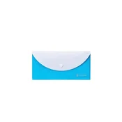Patentni ovitek, 250x140 mm, PP, z dvema žepoma, PANTA PLAST, neonsko moder