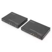 HDMI 2.0 HDMI KVM Extender Set, 70 m USB 1.1, touch panel support