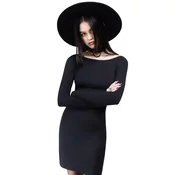 Ženska obleka KILLSTAR - Ligeia - Black - KSRA012870