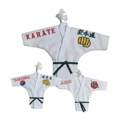 Mini karate kimono privjesak za kljuceve