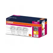 Komplet 3x LED sijalica PAR16 GU10/2,8W/230V 2700K 60° - Osram