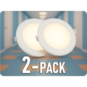 Spectrum LED panel 12,5W, 1000lm, 3-stopenjska zatemnitev/2-PACK! Barva světla: Prirodna bela [SLI022026NW_PW]