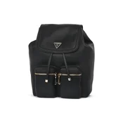 Guess  MANHATTAN II FLAP BACKPACK  Črna