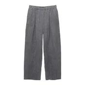 Pull&Bear Hlače z naborki dimno modra