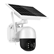 SmartHome Solarna sigurnosna kamera C315, 2MP, WiFi, PTZ nadzor, Bela