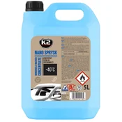 K2 K646 Nano zimski sprej za pranje vetrobranskega stekla -40C 5l