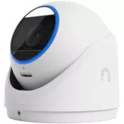 Ubiquiti UVC-G6-Pro-Turret-W: 4K PoE+ kamera otporna na vremenske uvjete i neovlaštene zahvate, s Multi-TOPS AI procesorom, 2,36x optičkim zumom i velikim 1/1,2 CMOS senzorom za iznimnu jasnoću pri slabom osvjetljenju i infracrvenu noćnu viziju dugog dom