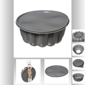 Kalup za puding Sharlotte 21x9cm 5five