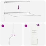 vidaXL vidaXL Vlečna tenda Peščena 500 × 350 cm 100% poliester in aluminij, (5000252465)