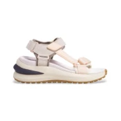 Pepe Jeans za ženske. PLS90708 Winslove Sport bež usnjeni sandali (39), 3 do 5 cm, Semiš, Velcro, Priložnostno