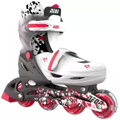 YVOLUTION Roleri Neon Combo Cyber 34-37 crveno crni