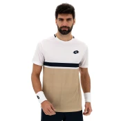 Moška majica Lotto Tech V D1 Tee Irish Beige M