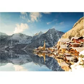 Educa - Puzzle Winter in Hallstatt - 1 500 dijelova