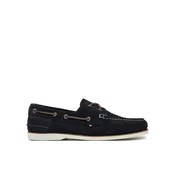 Tommy Hilfiger Nizki čevlji Th Boat Shoe Core Suede FM0FM05387 Mornarsko modra