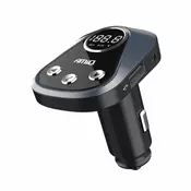 Bluetooth 5.0 FM oddajnik s polnilnikom 2,4A + APP Lokacija avtomobila, preizkus baterije
