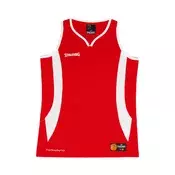 SPALDING Sportski top Jam crvena / bijela