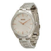 BOSS Black Analogna ura Sage, srebrna