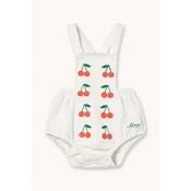 Bombažen body za dojenčka Tinycottons MINI CHERRIES TWILL BODY