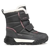 Geox Škornji za sneg J Trekkyup Girl B Abx J46M7E 08V22 C1377 M Temno siva