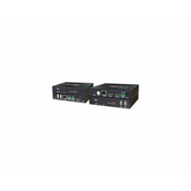 Avenview HDM-C6VWIP-SET HDMI IP/LAN Videowall Matrix Extender with IR RS232 Audio and KVM Function