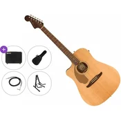 Fender Redondo Player LH Premium SET Natural Elektroakustična dreadnought