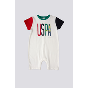U.S. Polo Assn. Odelo za bebe USB1825, Bez stopica, Belo