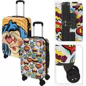 EXCELLENT Putni kofer KO-DG9001030 set od 2 komada na kotacima s pop art motivom
